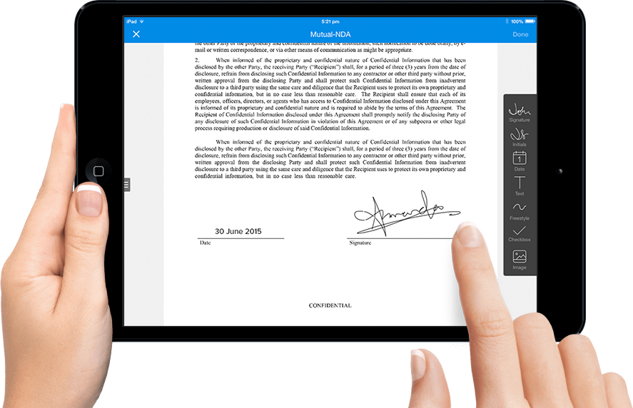 how to create an electronic signature image